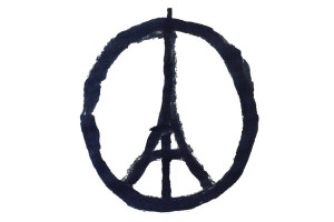 Free Pray for Paris 3x4 Project Life filler card via www.kelseyespecially.com